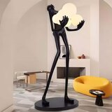  Immax 08808XL - Podna lampa SILUETTE 6xE27/25W/230V, visina 180 cm Human Ball | Eponuda.com