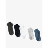 Koton Set of 5 Basic Booties Socks Multicolored Cene