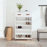 Ormarić za cipele sjajni bijeli 60x35x105 cm konstruirano drvo | shoptok.hr