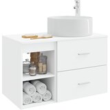  Set namještaja za kupaonicu 2 kom. Bijela Konstruirano drvo | shoptok.hr