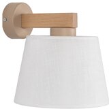  Brilagi - Zidna lampa LATTE SABIA 1xE27/15W/230V borovina/bela | Eponuda.com
