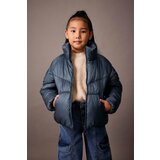 Defacto Girls' Water Repellent High Neck Detachable Sleeve Puffer Coat | Shoptok.si