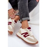 Boto Women's Sports Shoes On Platform Beige-Red Emidi | Shoptok.si