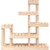  Stalak za biljke 92 x 25 x 97 cm od masivne borovine | shoptok.hr