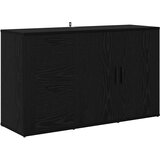  s predalom Črni hrast 100 x 33 x 59.5 cm Konstruiran les, (5000217244) | Shoptok.si
