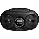 Philips RADIO CD AZ215B/12, CD-R, CD-RW, FM Antena, RMS 3W, Napajanje AC ili baterije, Crni | Eponuda.ba