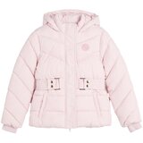 Guess Puhovke HOODED LS PUFFER Rožnata | Shoptok.si