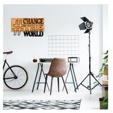 WALLXPERT dekorativni drveni zidni pribor change the world | ePonuda.com