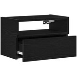 Zidni noćni ormarić crni 45x26x28,5 cm | shoptok.hr