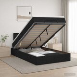  od pjene s madracem i LED-om Crna 120 x 200 cm Tkanina | shoptok.hr