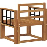  Set vanjskih sofa Čvrsto drvo akacije Prirodna | shoptok.hr