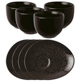  ŠALICE S TANJURIĆOM SET 4/1 ORGANIC ECLIPSE NIGHT 67376AA3 | Eponuda.ba