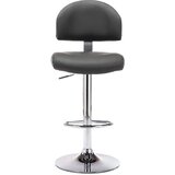  Barski stolček sivo umetno usnje, (20700209) | Shoptok.si