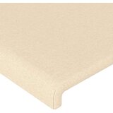  Uzglavlje s ušima krem 183x16x118/128 cm od tkanine | shoptok.hr