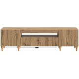  LED TV kabinet ALKMAAR Hrast artisan Konstruirano drvo | shoptok.hr