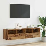 TV zidni ormari Zidne 2 pcs Staro drvo 60 x 30 x 30 cm | shoptok.hr