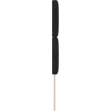  LED uzglavlje crno 90 cm baršunasto | shoptok.hr