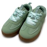 Sinsay Tenisice od imitacije kože sa satenskim vezicama | shoptok.hr