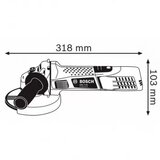 Bosch ugaona kutna brusilica GWS 7-125 Professional | Eponuda.ba