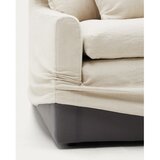 Kave Home Bež lanena sedežna garnitura 230 cm Zenira – | Shoptok.si