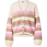 Roxy Pletena jopa 'MARBLE TILES' bež / karamel / sivka / roza | Shoptok.si