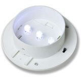 vidaXL Zunanji Set Solarnih Svetilk za Ograjo / Žleb 6 kosov, Bele Barve | Shoptok.si