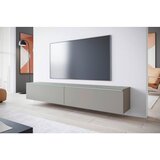 XXXL Nizka Omarica Vera, Svetlo Siva, Z Osvetlitvijo | Shoptok.si