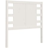  Posteljno vzglavje belo 81x4x100 cm trdna borovina, (20954153) | Shoptok.si