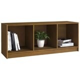 vidaXL TV ormarić smeđa boja meda 104 x 33 x 41 cm od masivne borovine | shoptok.hr