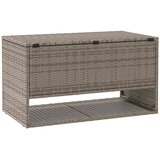  Vanjska kutija za jastuke siva 100x55x55,5 cm poli ratan | shoptok.hr