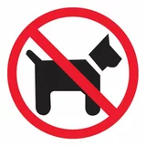 Apli Nalepka – Prepovedano za pse