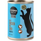 Cosma Ekonomično pakiranje Drink 24 x 100 g - Piletina i pileća jetrica Cijene