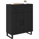  Kreveta Crni hrast 69,5 x 34 x 90 cm Konstruirano drvo Slike