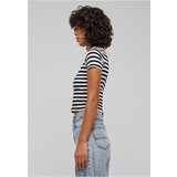 Urban Classics Women's short T-shirt with stripes white/black Cijene