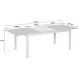 Gardenson Vrtni Set Amalfi Di Lusso, 7-Delno, Rjava | Shoptok.si