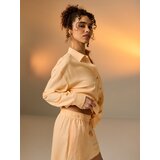 Sinsay Kratke hlače s primjesom lana | shoptok.hr