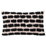 Venture Home navlaka za ukrasni jastuk Lova 30 &amp;times; 50 cm, crna na bež podlozi Slike