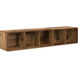  Set TV stalka s pohranom 2 pcs Staro drvo 37 x 37 x 142.5 cm | shoptok.hr