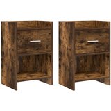  Noćni ormarići 2 pcs Dimljeni hrast 40 x 30 x 60 cm | Eponuda.com