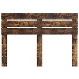  Uzglavlje s uzglavljem Dimljeni hrast 150 cm Konstruirano drvo | shoptok.hr