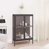 vidaXL Komoda antracit 75 x 35 x 105 cm od čelika i stakla Cijene