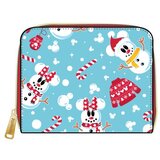 Loungefly DISNEY SEASONAL SNOWMAN MINNIE MICKEY AOP DENARNICA | Shoptok.si