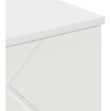 vidaXL kopalniška omarica bela 30 x 31,5 x 61 cm konstruiran les | Shoptok.si