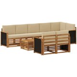  Set vanjskih sofa 8 kom. Natural | shoptok.hr