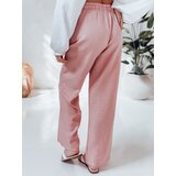 DStreet Spodnie damskie wide leg MILLIVIO różowe | shoptok.hr
