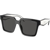 Prada PR24ZS 1AB5S0 ONE SIZE (56) Črna/Siva Cene
