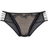 JETTE Spodnje hlačke 'Tanga' bež / črna | Shoptok.si