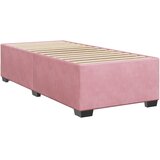 Box spring krevet s madracem ružičasti 90x200 cm baršunasti | shoptok.hr