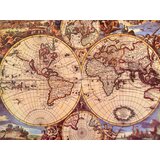 Puzzle drevna stara karta svijeta 1000 dijelova za3963 | shoptok.hr