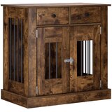 Namještaj za kućni kavez Dimljeni hrast 80 x 47,5 x 80 cm | shoptok.hr